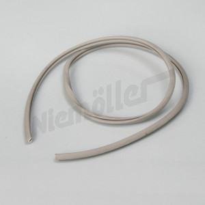 C 88 114a - Rubber profile between bumper and guards grey sold my meter