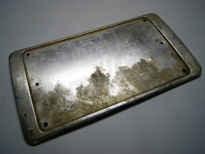 C 88 180a - Rear license plate cover