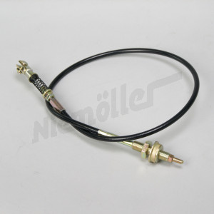 C 88 225 - engine hood release cable 190SL Length without handle 77cm