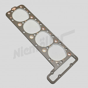 D 01 587 - cylinder head gasket LHS W100, W109 6,3