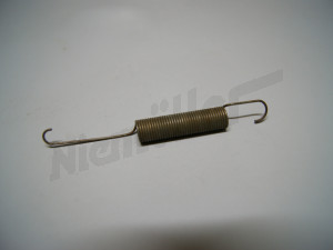 D 08 530 - Return spring for damper connection piece