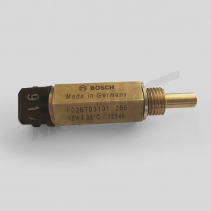 D 08 551a - Temperature switch with delay - replacement with Faston connections,
 35 degrees - version