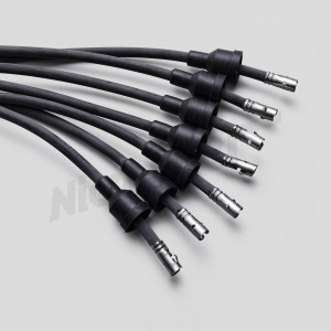 D 15 228a - Set di puntine di accensione a 6 cilindri, vari motori Riproduzione con spine in plastica, 1KOHM