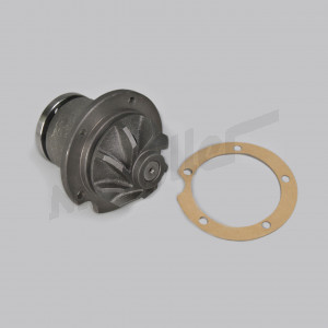 D 20 004 - Water pump 200,200D,M 108,129,130 short, 4-hole, (length flange to scar approx. 62mm) including gasket including