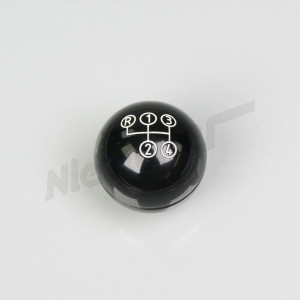 D 26 291 - knob 4-speed black, shifting lever