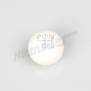 D 26 409 - gear shift knob 4-speed ivory colour