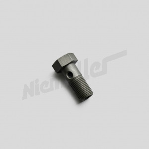 D 27 097a - Banjo bolt for vacuum pipe