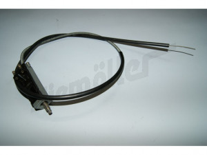 D 30 144 - Starter cable without knob, wire 1180mm