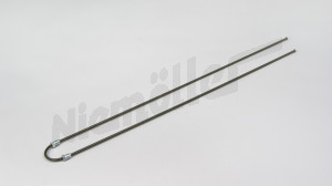 D 42 631 - Brake line from main cylinder to front wheel right
