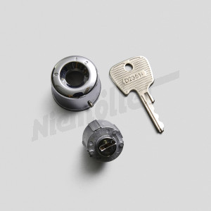 D 46 264a - lock barrel for ignition lock early 108/109/110/112/113