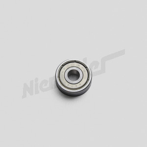 D 47 149c - Large deep groove ball bearing for large pump
