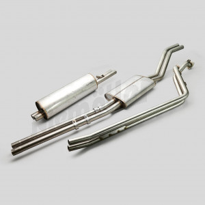 D 49 000j - Exhaust sytem, stainless steel W108/109 6 Cylinder. Specify the exact type when ordering