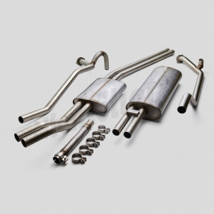 D 49 000o - exhaust system stainlaless steel W109 300SEL 6,3