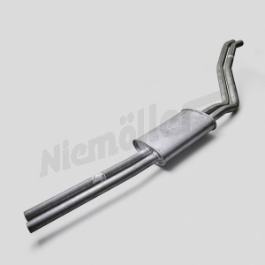 D 49 050a - Muffler center with connecting pipes 230/250/280SL - Accessories