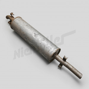D 49 077 - Main silencer W110, 190c, Dc, 2nd choice (with traces of storage)