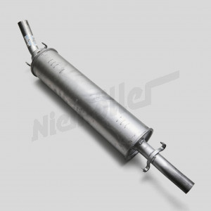 D 49 078a - rear exhaust, aftermarket