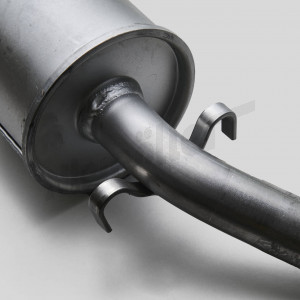 D 49 080b - rear silencer, aftermarket