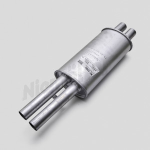 D 49 086a - rear exhaust muffler 113 - Repro