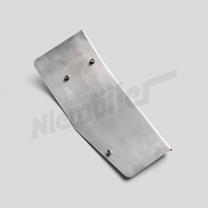 D 49 177 - Pedal zemini için koruyucu plaka