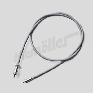 D 54 819 - Speedometer cable NF 1580mm W110/111/112 Limo. Connection M16