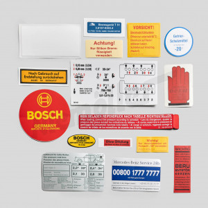 D 58 000f - sticker kit W111 - 280SE 3,5Cp. / W109