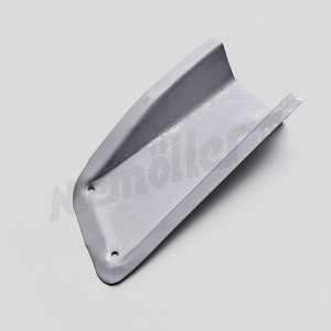 D 62 062a - End piece wheel brace left repair plate