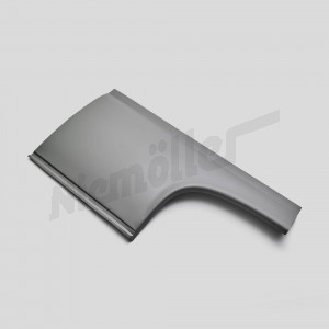 D 63 065a - Arka sol çamurluk onarım paneli, 2 parçalı W 111 Coupe ve Cabrio