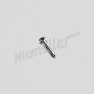 D 67 265a - Countersunk head tapping screw 3.9x25