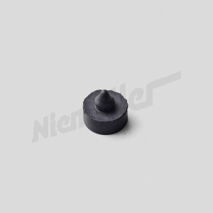 D 72 029 - rubber buffer 7,5mm high