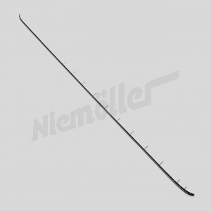 D 77 058 - nailed moulding for soft top bow W111 - 130cm