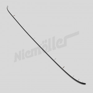 D 77 092 - nailed moulding for soft top bow 112cm -  W113 early models