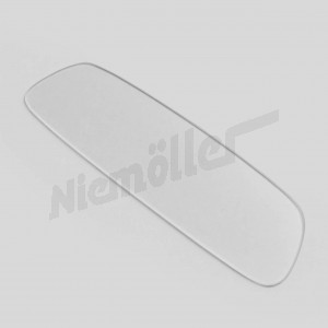 D 81 003b - clear glass for int.rear view mirror D81