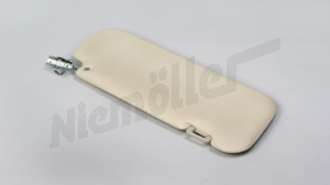D 81 041 - Sun visor left without mirror (230SL+250SL up to chassis 2979) 8001 cream