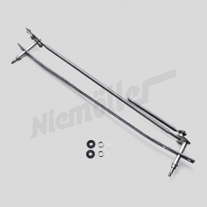 D 82 114 - Windscreen wiper rods with circuit board