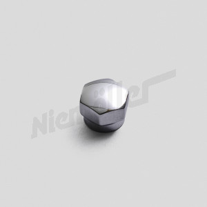 D 82 155 - cap nut, chromed 230SL + 250SL up to chassis 002979