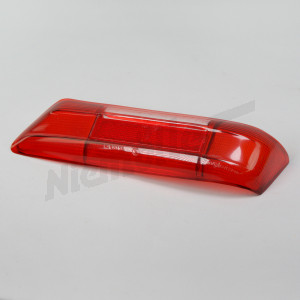 D 82 573a - taillight lens early style LHS - red