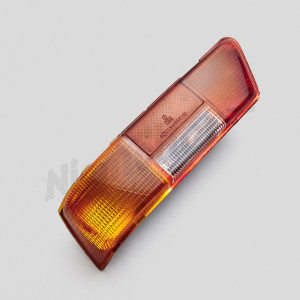 D 82 577d - Light window left (with reflector), late version, orange turn signal, W111 and W113