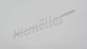 D 88 423 - horizontal chrome strip 380mm  shorten if necessary for W108, W109,W111,W114,W115,W116,W123,W126