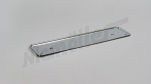 E 88 030 - Rear license plate cover