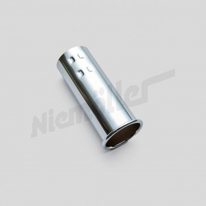 F 49 060 - Exhaust overpipe trim 125mm long, for diameter 42mm