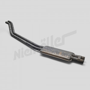 F 49 246 - Exhaust pipe, welded version, 2nd choice,
