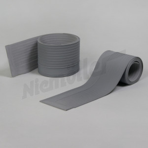 F 68 767b - set of rubber sill mats - grey