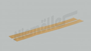 F 68 767d - set of sill mats, light tan