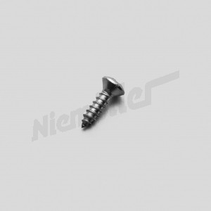 F 69 297 - Sheet metal screw / rain bar / car body