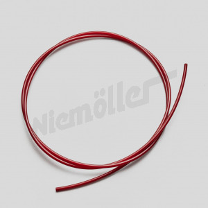 F 80 056 - Tube dark red