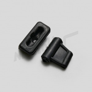 F 81 176 - Clip + bearing for sun visor - black 2-piece