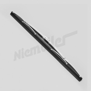 F 82 212 - wiper blade 450mm stainless steel incl one extra wiper rubber.