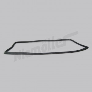 G 67 003 - windshield rubber frame, front