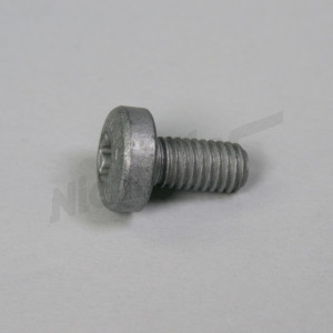 G 67 098 - Oval head screw 6x12 DIN 7985