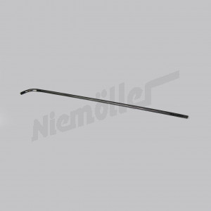 G 69 142b - Trim rod, right rear fender top 2nd choice for W123 sedan and station wagon